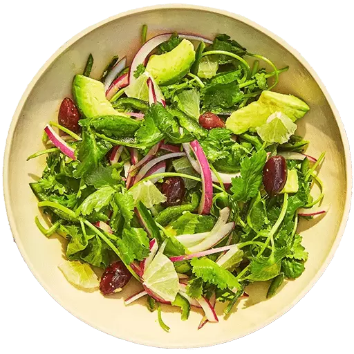 Salade aux avocats